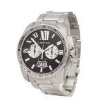 Cartier Calibre W7100061 or 3578 Men Stainless Steel  Watch