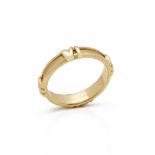 Tiffany & Co. 18k Yellow Gold 1995 Atlas Ring