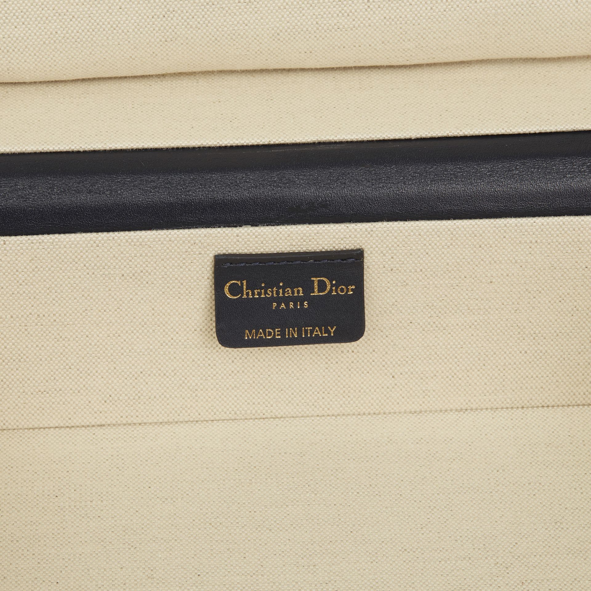 Christian Dior Blue Oblique Monogram Canvas & Calfskin Leather Jewellery Case - Image 6 of 12