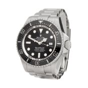 Rolex Sea-Dweller Deepsea 126660 Men Stainless Steel Watch
