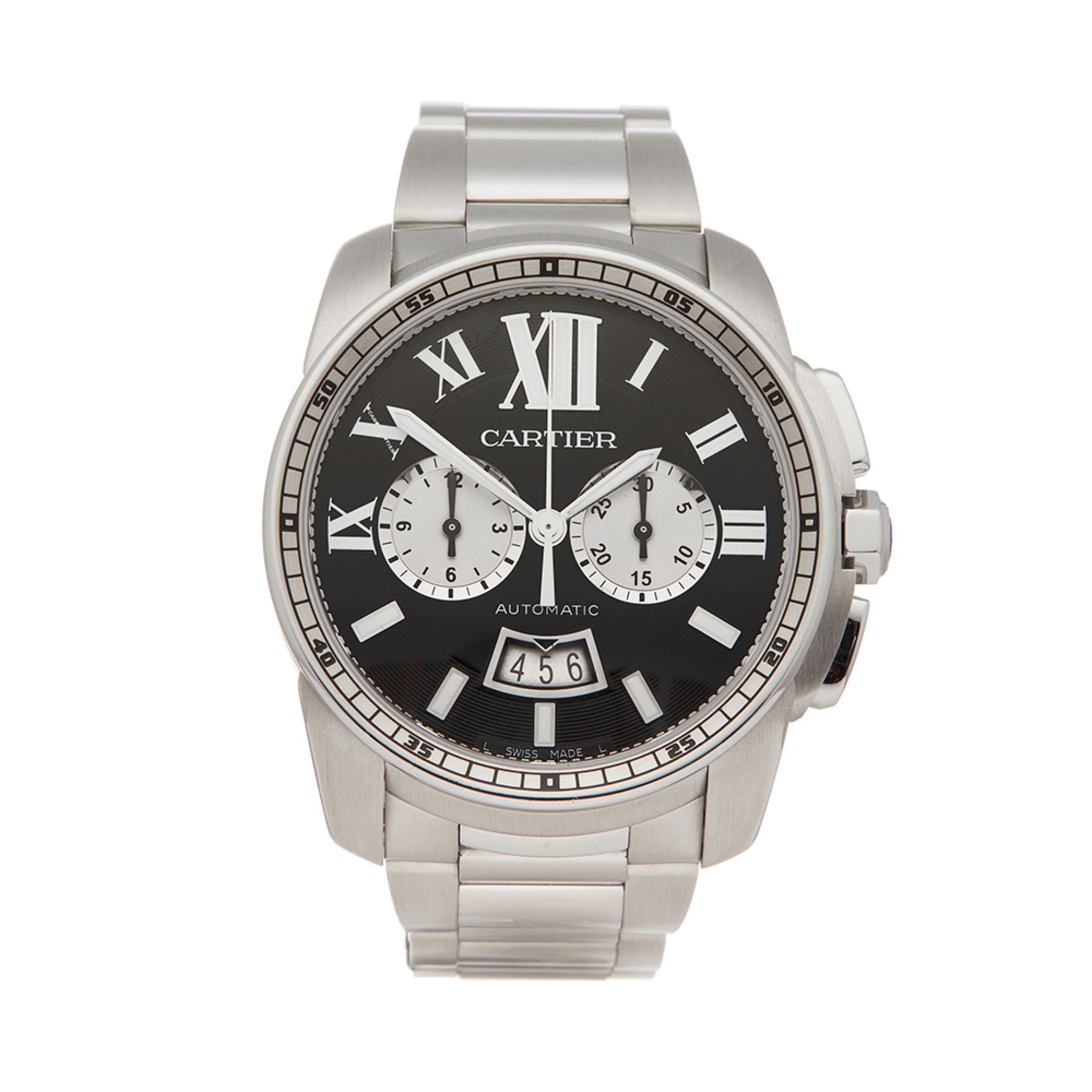 Cartier Calibre W7100061 or 3578 Men Stainless Steel  Watch - Image 8 of 8