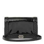 Chanel  Black Vertical Quilted Lambskin Vintage Classic Single Flap Bag