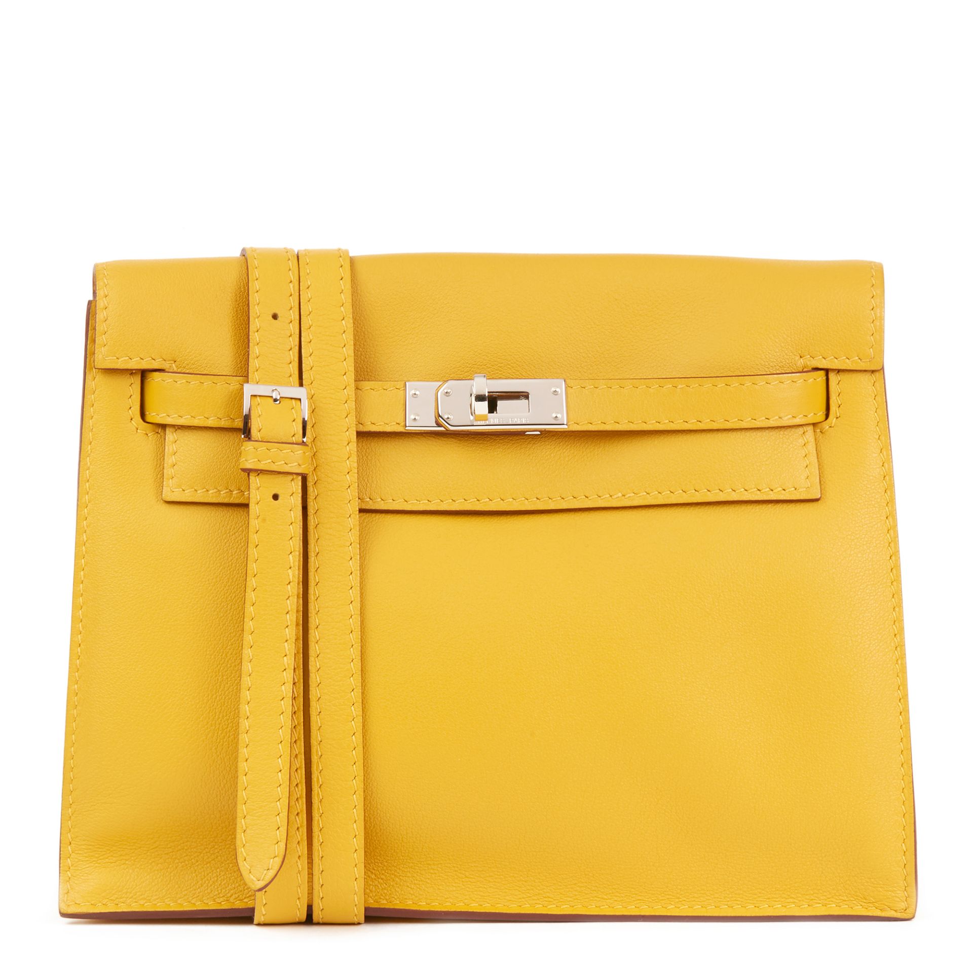 Hermès Jaune D'or Swift Leather Kelly Danse