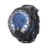 HYT Skull  151-DL-47-NF-BV Men Titanium Axl Rose Watch