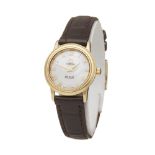 Omega De Ville Prestige 4670.71.02 Ladies Yellow Gold Mother Of Pearl Watch