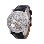 Franck Muller Round  7042 B S65 97AC Men Stainless Steel 7 Day Skeleton Watch