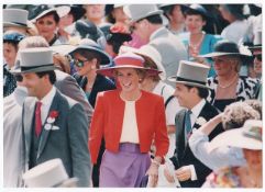 Royalty Princess of Wales, Princess Diana Official Press Photograph Princess of Wales attending Roya