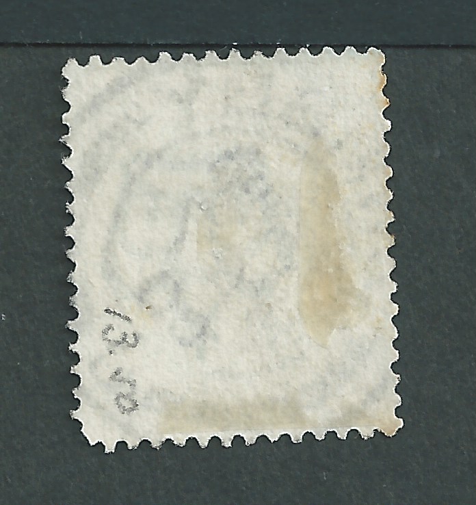 G.B. - Surface Printed / Forgeries 1883 9d Dull green forgery lettered "OH-HO" on genuine watermarke - Image 2 of 3