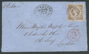 Great Britain - Ship Letters - Ramsgate / New South Wales 1859 (Sep 30) Cover from Sydney to London