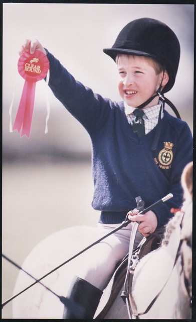 HRH Prince William's 1st clear round