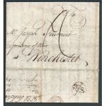 Great Britain London - Prisoner of War 1759 Entire letter dated London 28th April 1759