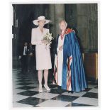 Royalty Princess of Wales, Princess Diana Official Press Photograph Princess Diana attending NCH Ann