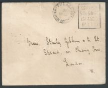 British Solomon Islands 1906 (Sep 24) Stampless cover (minor faults)