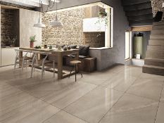 NEW 7.56m2 Bloomsbury Brook Edge Lapatto Rock Wall and Floor Tiles. 300x600mm per tile, 8.3mm ...