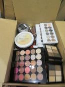 Circa. 200 items of various new make up acadamy make up to include: 25 shades pallete, skin def...