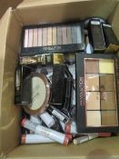 Circa. 200 items of various new make up acadamy make up to include: revolution ultra pro hd cre...