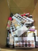 Circa. 200 items of various new make up acadamy make up to include: skin defence matte perfect...