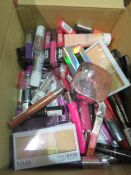 Circa. 200 items of various new make up acadamy make up to include: prism lip kit, strobe and ...