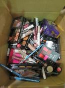 Circa. 200 items of various new make up acadamy make up to include: accessorize velvet nails, p...