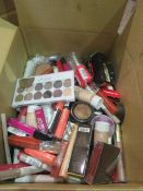 Circa. 200 items of various new make up acadamy make up to include: power brow long wear sculpt...