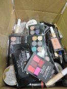 Circa. 200 items of various new make up acadamy make up to include: cupcake blusher, cover and ...