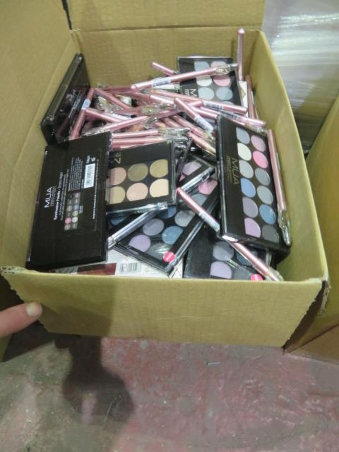 Circa. 200 items of various new make up acadamy make up to include: starry night eyeshadow pale... - Image 2 of 2