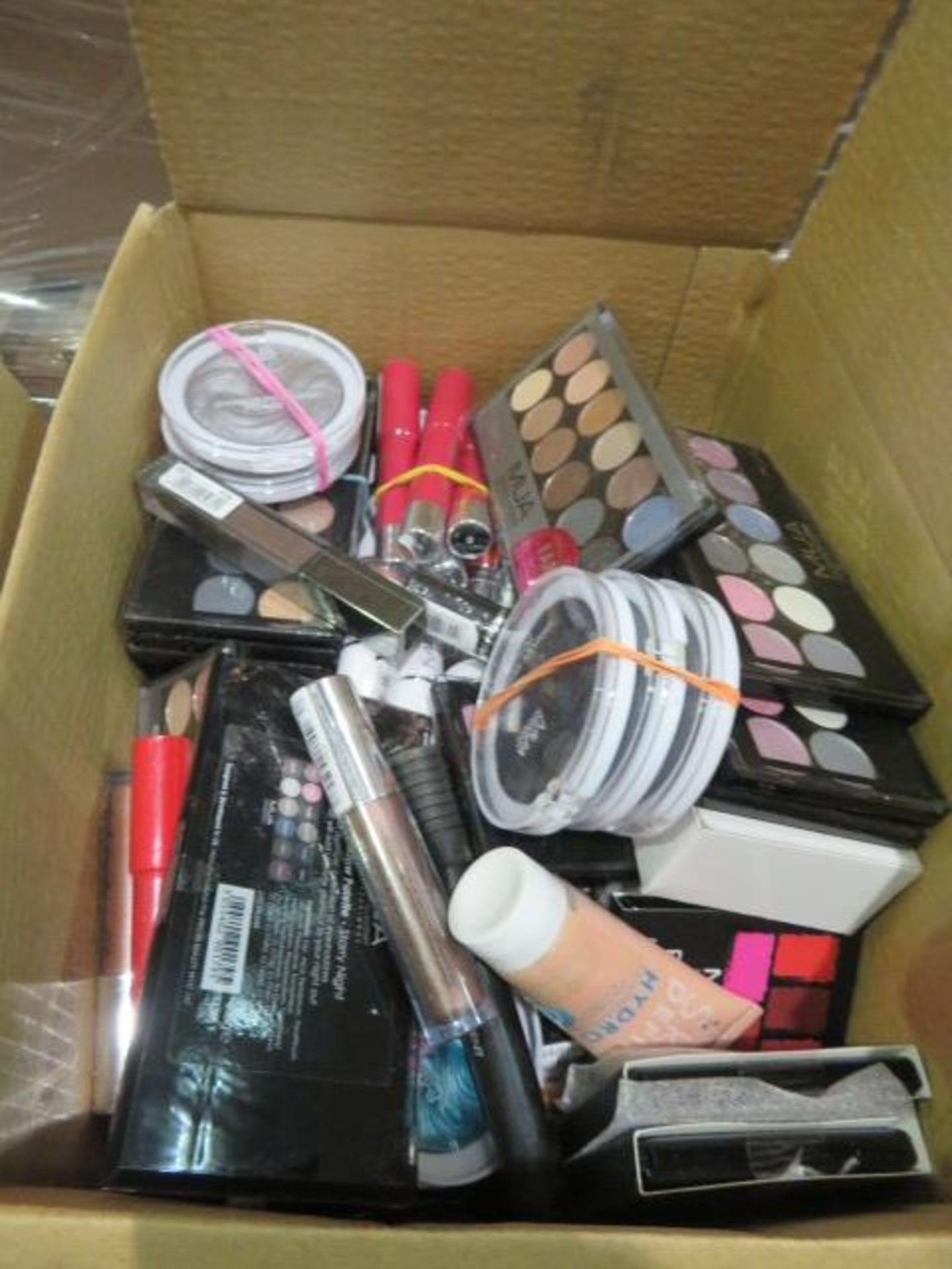 Circa. 200 items of various new make up acadamy make up to include: and much more. UK postage a...