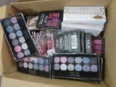 Circa. 200 items of various new make up acadamy make up to include: lip liner with sharpener, l...