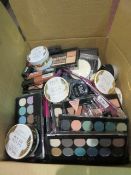 Circa. 200 items of various new make up acadamy make up to include: luxe glow beam liquid highl...