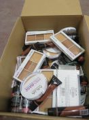 Circa. 200 items of various new make up acadamy make up to include: lip gloss, lip stick, colou...