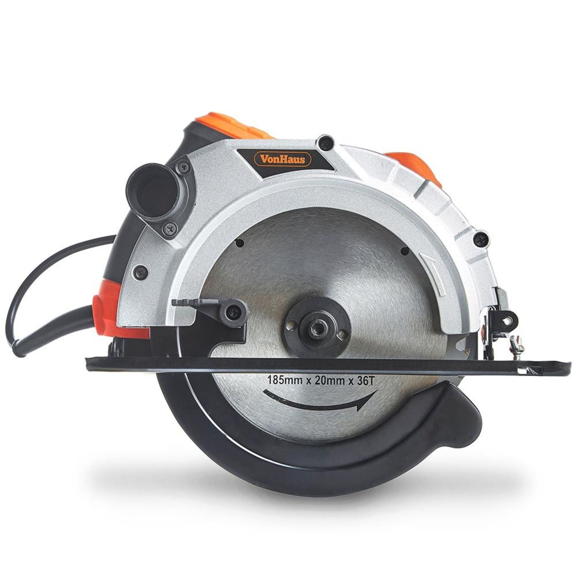 (K5) 185mm Circular Saw Powerful 1200W input Multiple bevel angle settings for joint cuts Si... - Image 3 of 3