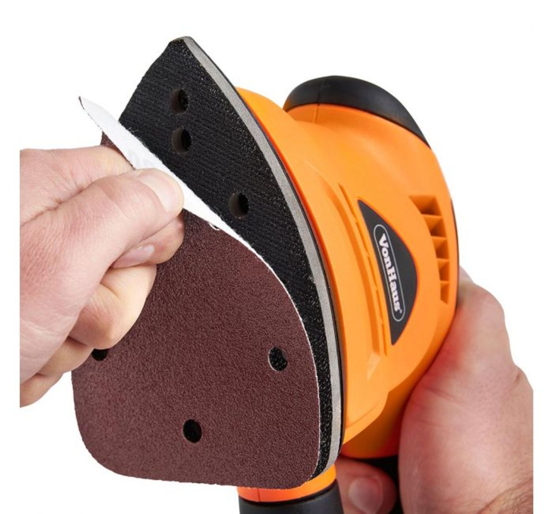 (VL10) 130W Detail Sander Ergonomic design with soft grip handle makes light and comfortabl... - Image 3 of 3