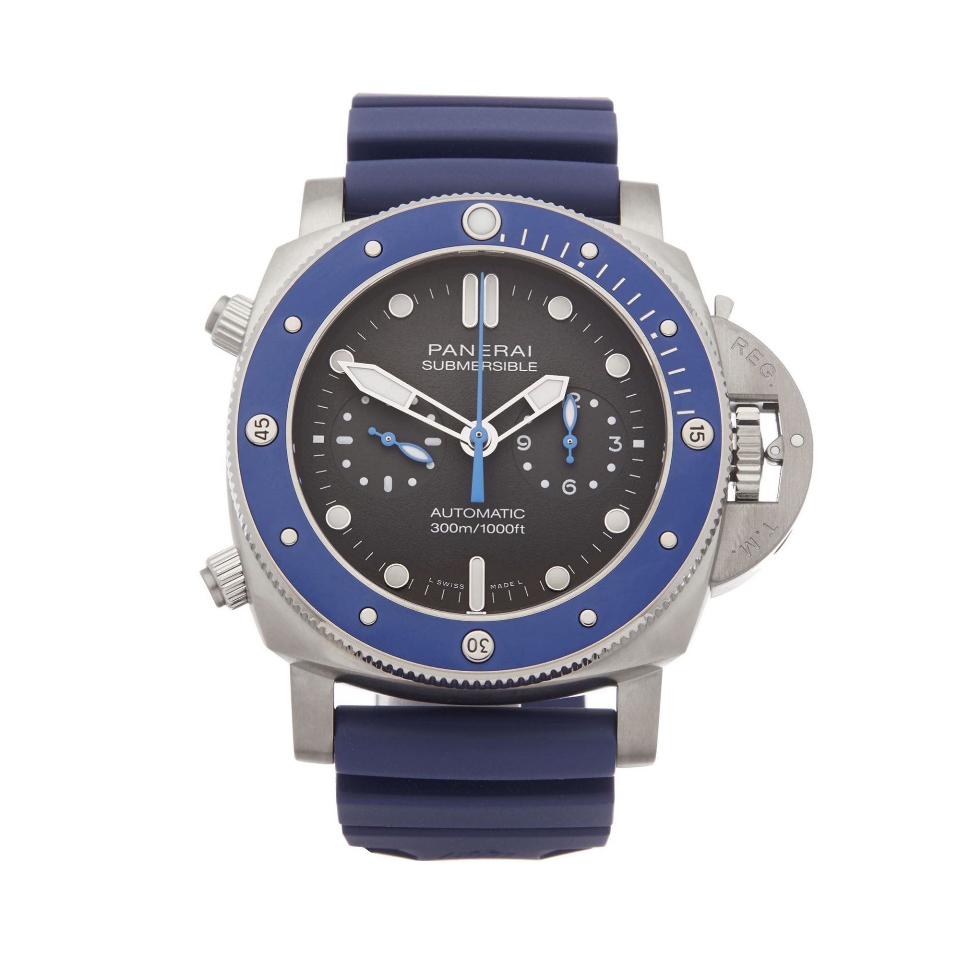 Panerai Luminor Submersible PAM00982 Men Stainless Steel Chronograph Watch - Image 8 of 8