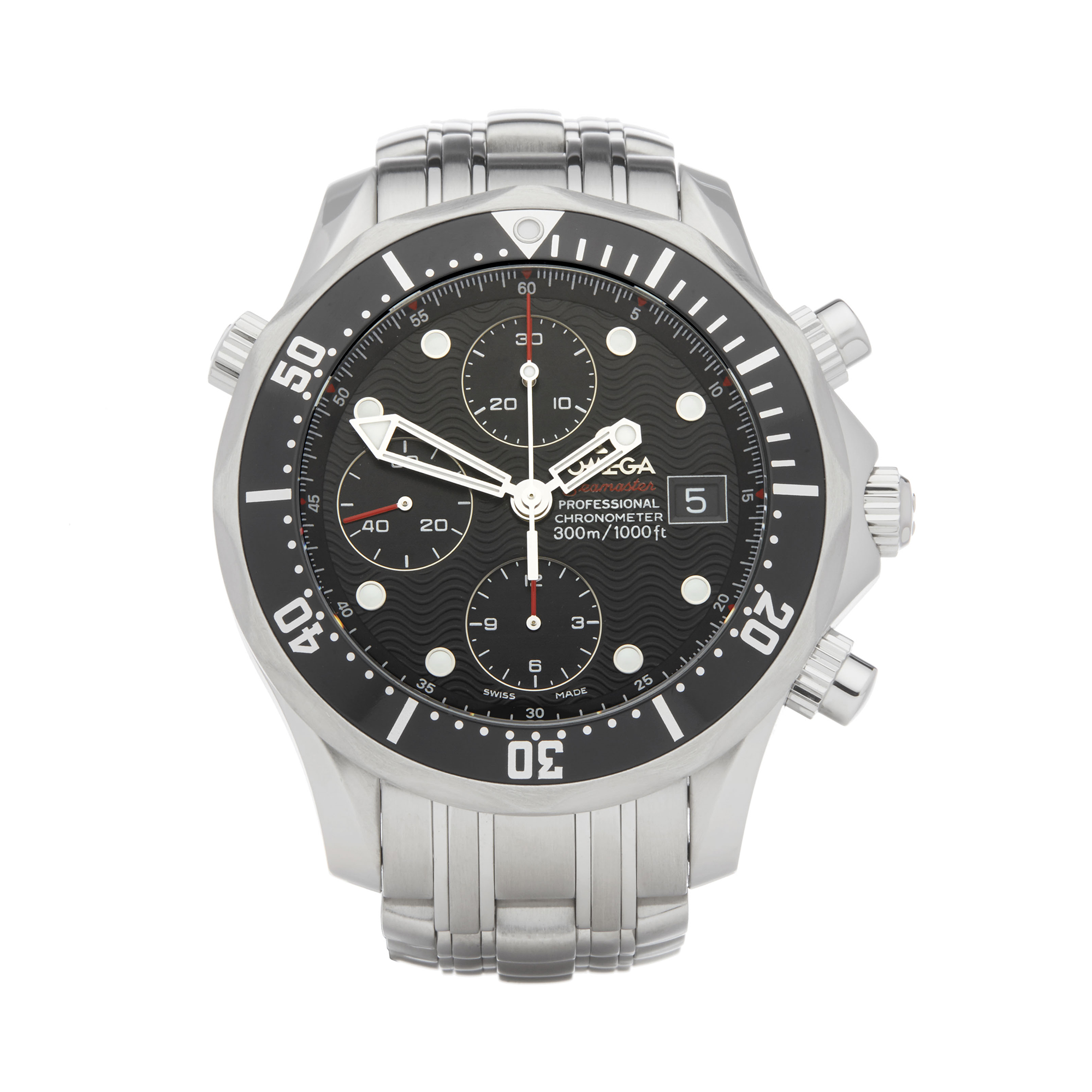 Omega Seamaster 213.30.42.40.01.001 Men Stainless Steel Chronograph Watch - Image 9 of 9