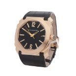 Bulgari Octo 101963 Men Rose Gold Watch