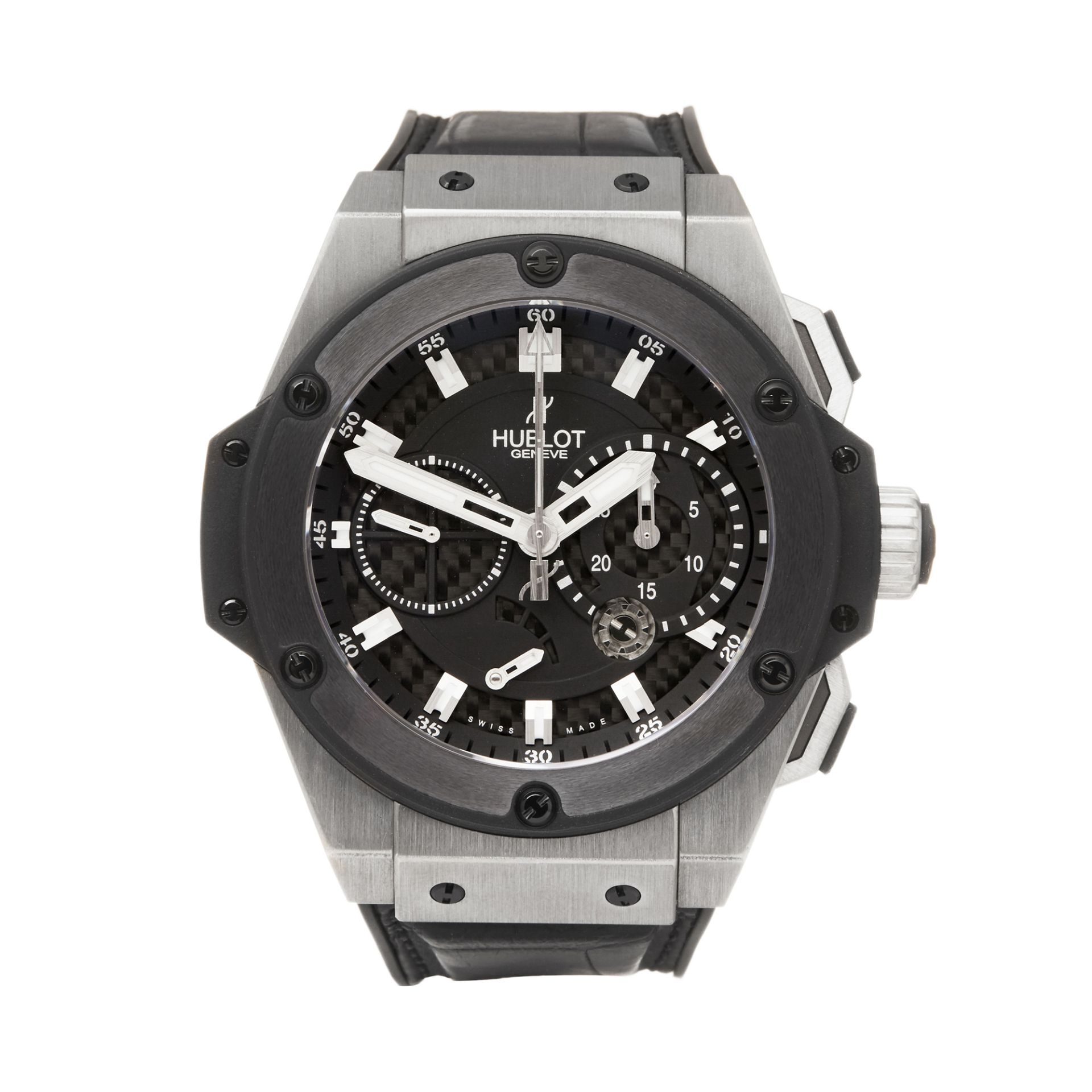 Hublot King Power 709.ZM.1770.RX Men Titanium Zirconium Split Second Chronograph Watch - Image 8 of 8