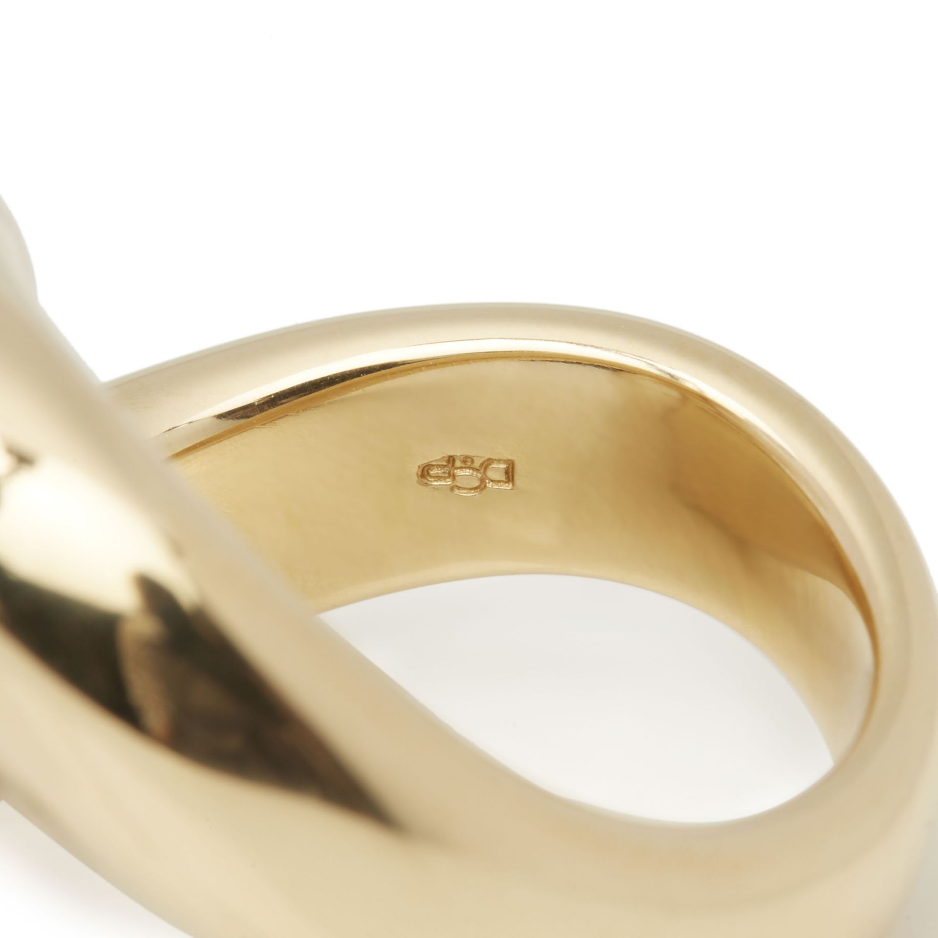 Mikimoto 18k Yellow Gold Akoya Pearl & Tourmaline Ring - Image 4 of 8