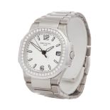 Patek Philippe Nautilus 7010G Ladies White Gold Diamond Watch