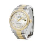 Rolex Datejust 31 178243 Ladies Stainless Steel & Yellow Gold Mother Of Pearl Diamond Watch