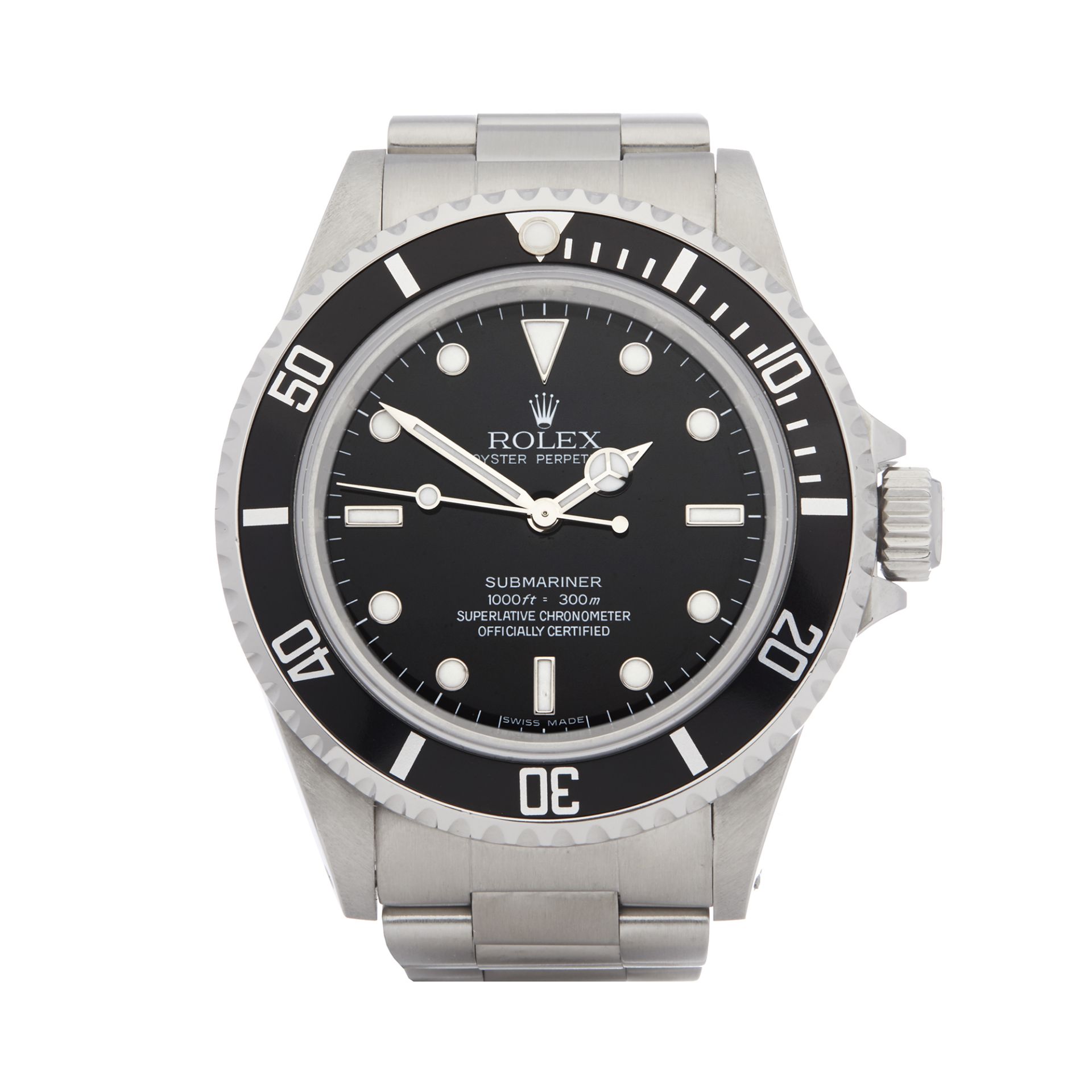 Rolex Submariner No Date 14060M Men Stainless Steel Watch - Image 8 of 8