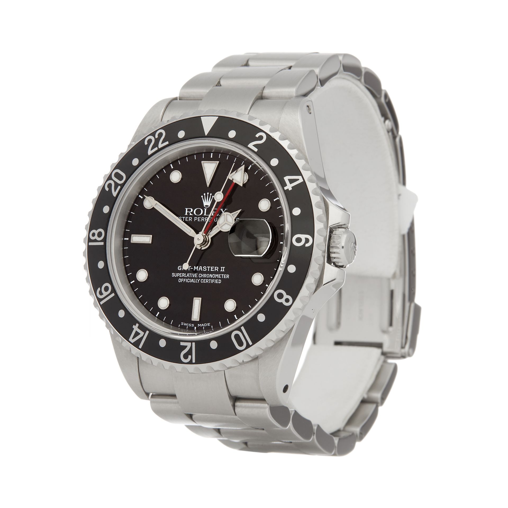 Rolex GMT-Master II 16710 Men Stainless Steel Watch