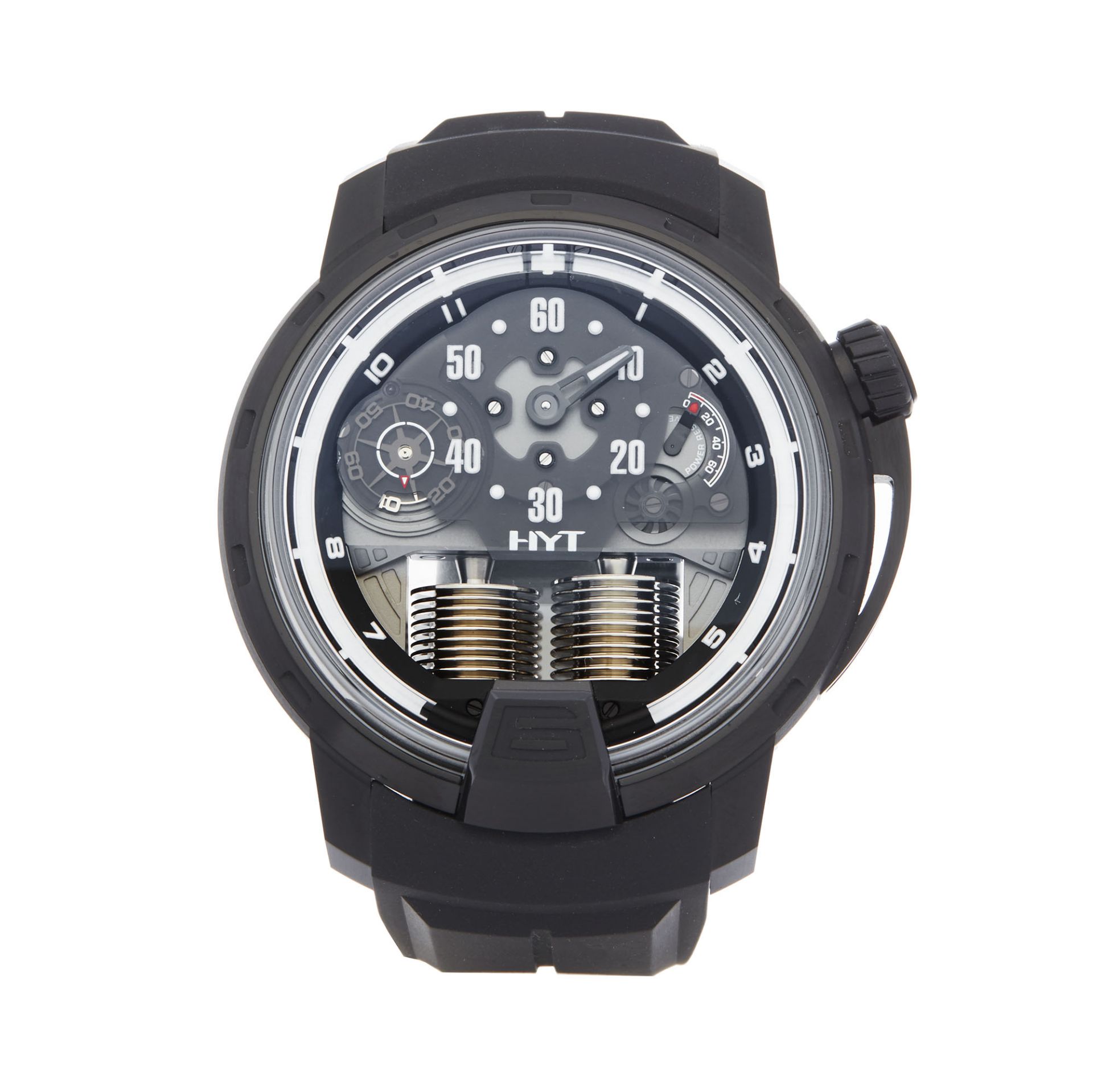 HYT H1 0 148-DL-60-NF-RU Men Titanium Ghost Watch - Image 8 of 8