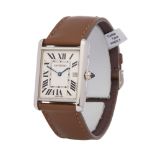 Cartier Tank Louis 2678 or W1540956 Unisex White Gold Watch