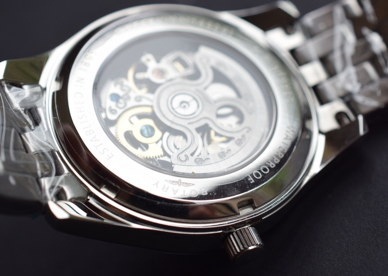 Rotary Skeleton Automatic Watch With Box - Image 6 of 7