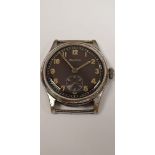 WW2 Era German Military Watch By Helvetia