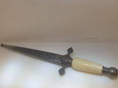 Vintage Prostitute's Knife And Sheath