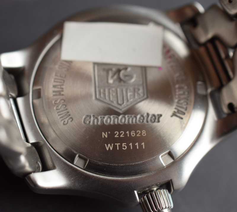 Beautiful Tag Heuer Chronometer Ref. WT5111 Complete Set - Image 2 of 9