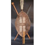 African Shield And Spear Ensemble