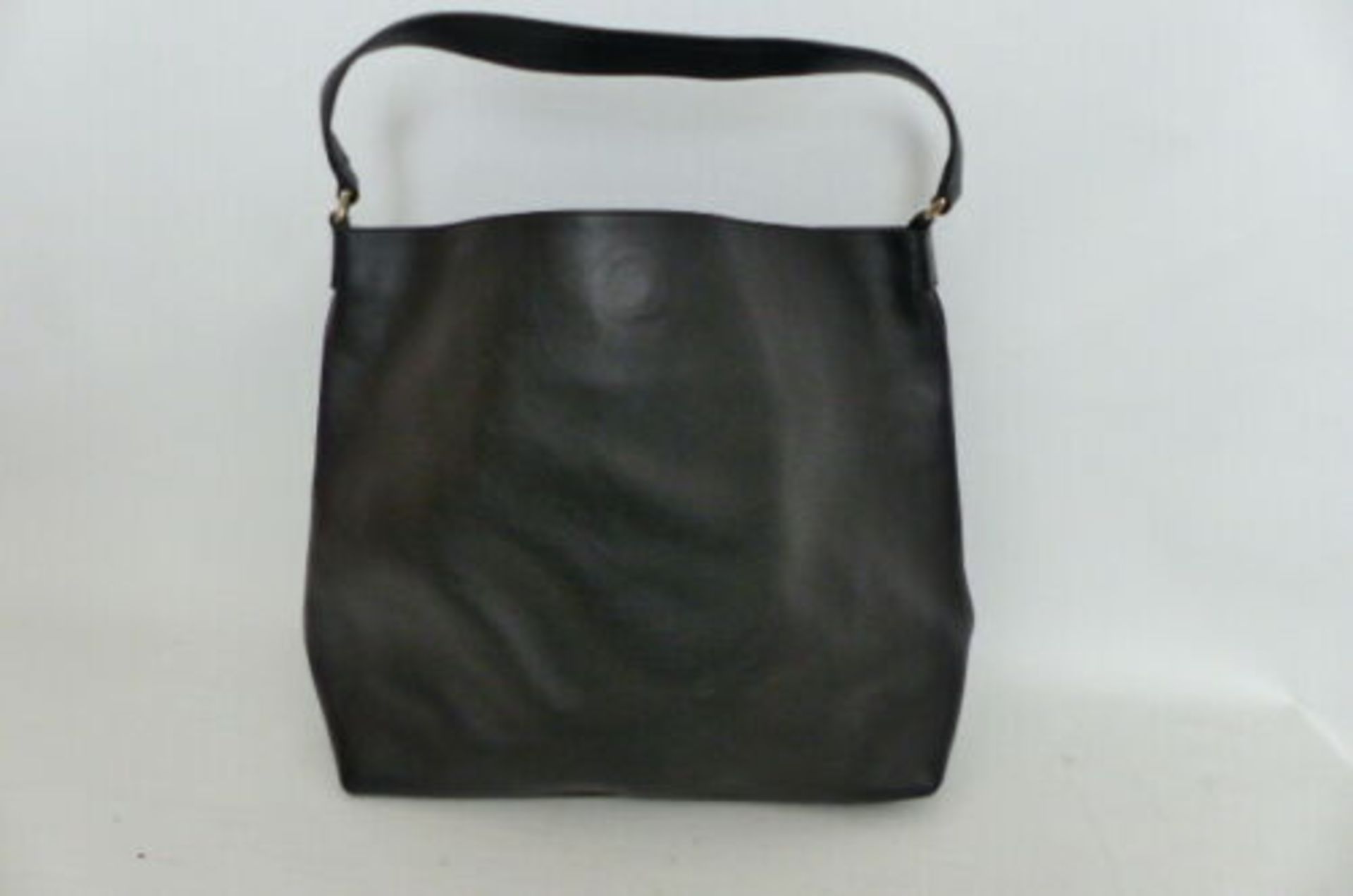 Jaeger Black Leather Ladies Bag