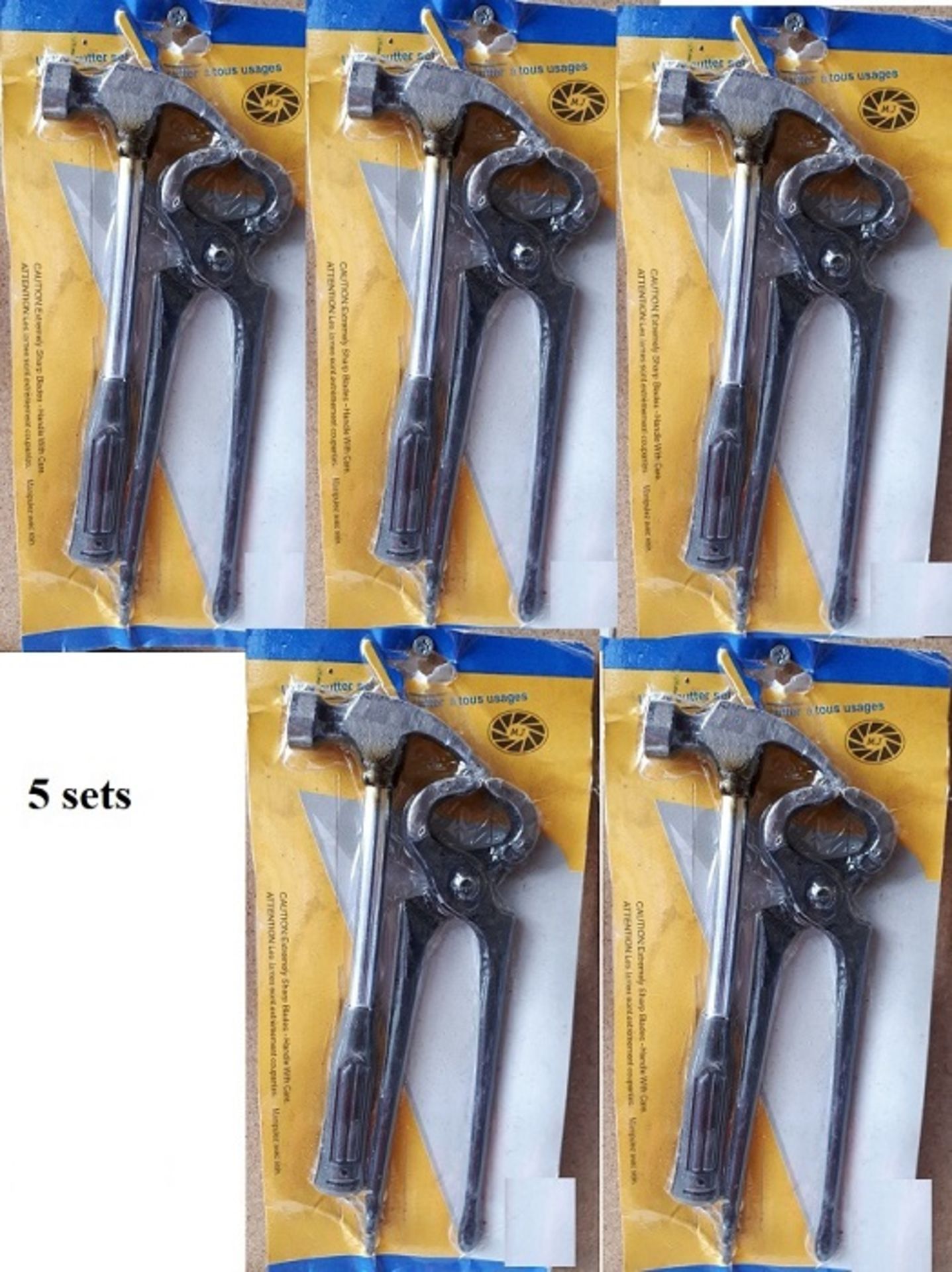 Set Of Tools, Small Hammer & Pincers,